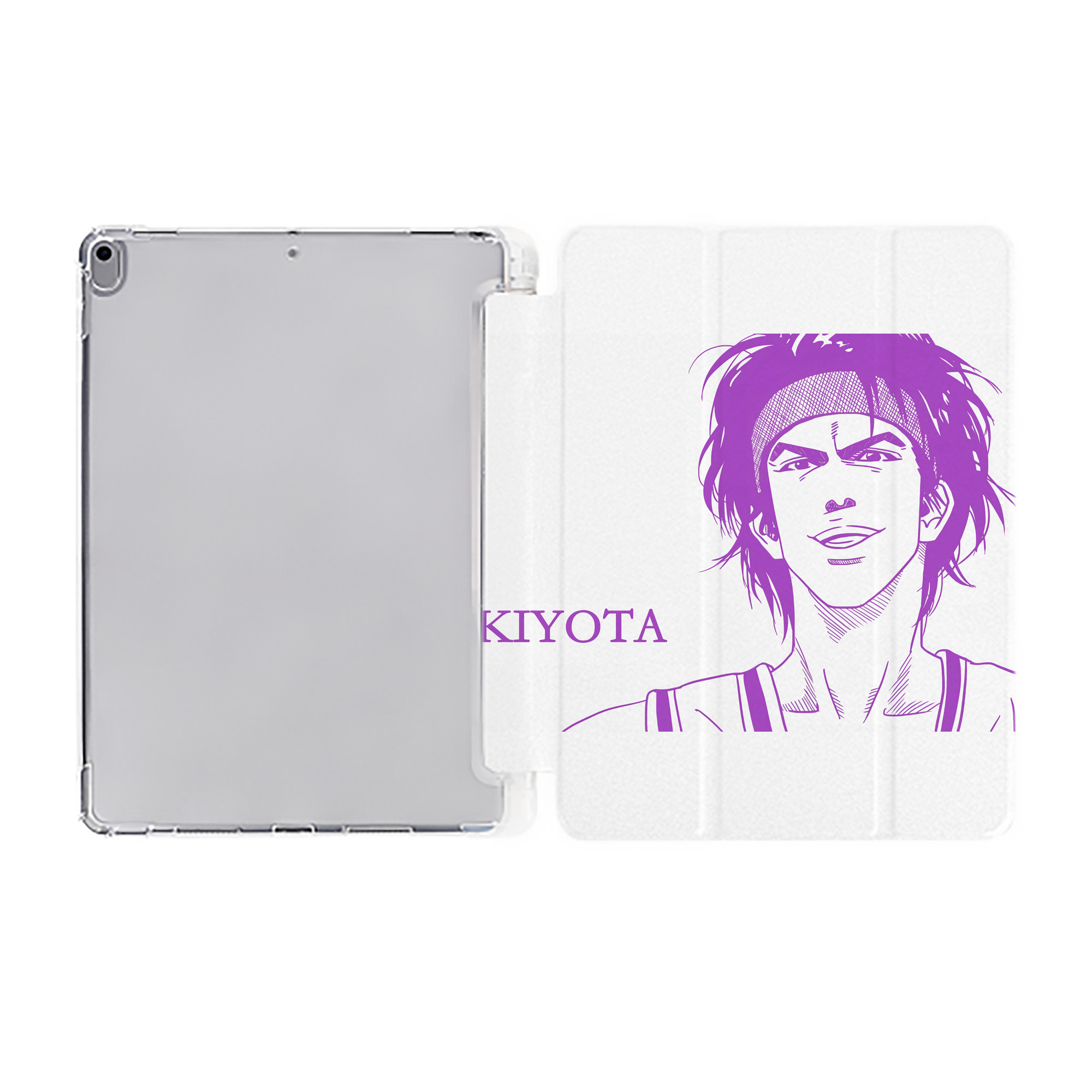 （画像用） SLAM DUNK／スラムダンク IPad ケース ペン収納付き 三つ折りスタンド PUレザー×シリコン 対応機種9.5/10.5/10.9インチ